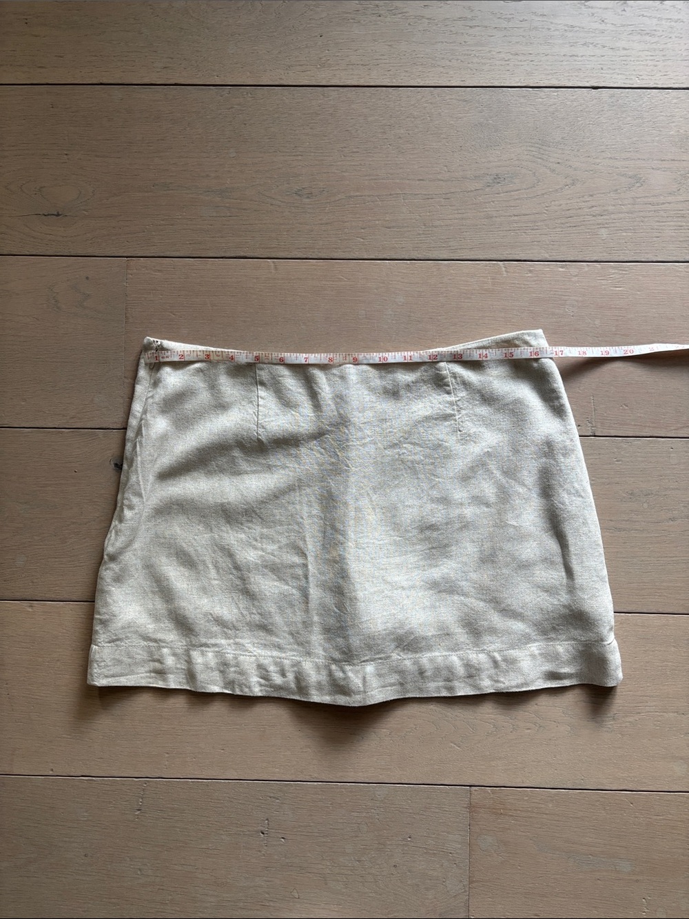 Linen skort - Picture 4 of 5